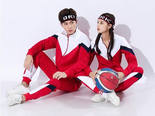 fashion couples plus size clothing designer couples tracksuits casual patchwork slim running 2pcs sets, Gray
fashion couples plus size clothing designer couples tracksuits casual patchwork slim running 2pcs sets, Gray