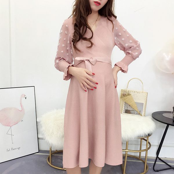 knitted maternity dresses pregnancy clothes for pregnant women dress vestido embarazada maternity dresses autumn spring wear, White
knitted maternity dresses pregnancy clothes for pregnant women dress vestido embarazada maternity dresses autumn spring wear, White