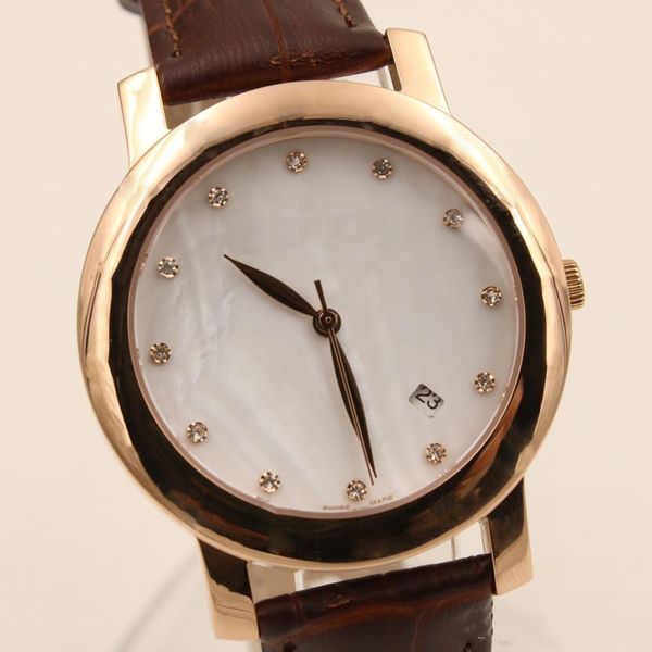 2020 famous watch women sapphire Shell rose gold big diamonds watch Catene Japanese movement brown leather ladys watch 36MM
2020 famous watch women sapphire Shell rose gold big diamonds watch Catene Japanese movement brown leather ladys watch 36MM