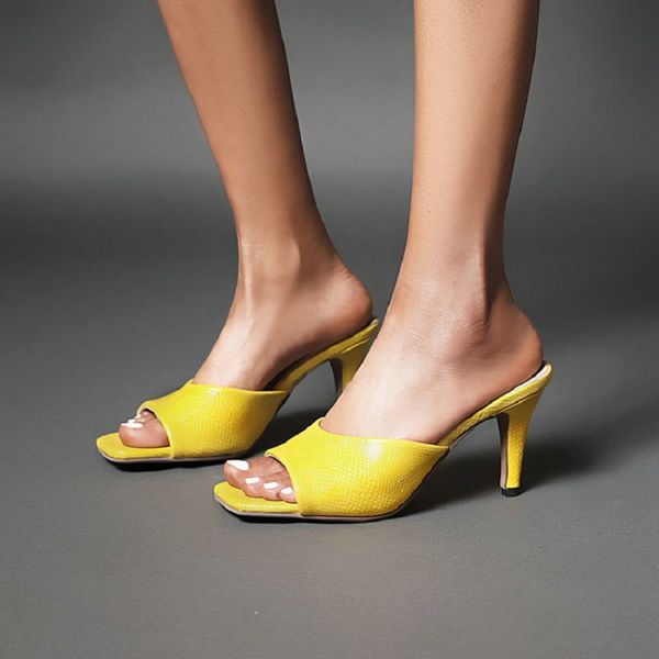 zawsthia brand red blue yellow open toe ladies high heels slides outside woman slides big size 42 43 women mules slippers, Black
zawsthia brand red blue yellow open toe ladies high heels slides outside woman slides big size 42 43 women mules slippers, Black