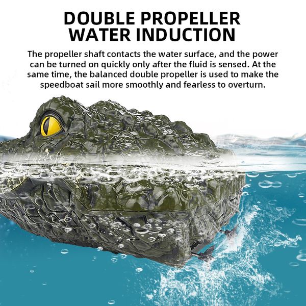 remote control crocodile head video toy april fool's day boat model children water pranks high-speed speedboats
remote control crocodile head video toy april fool's day boat model children water pranks high-speed speedboats