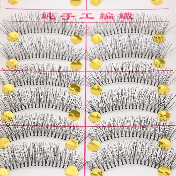 10 pairs natural false eyelashes handmade voluminous thick long fake eye lashes full strip lashes makeup extension tools
10 pairs natural false eyelashes handmade voluminous thick long fake eye lashes full strip lashes makeup extension tools
