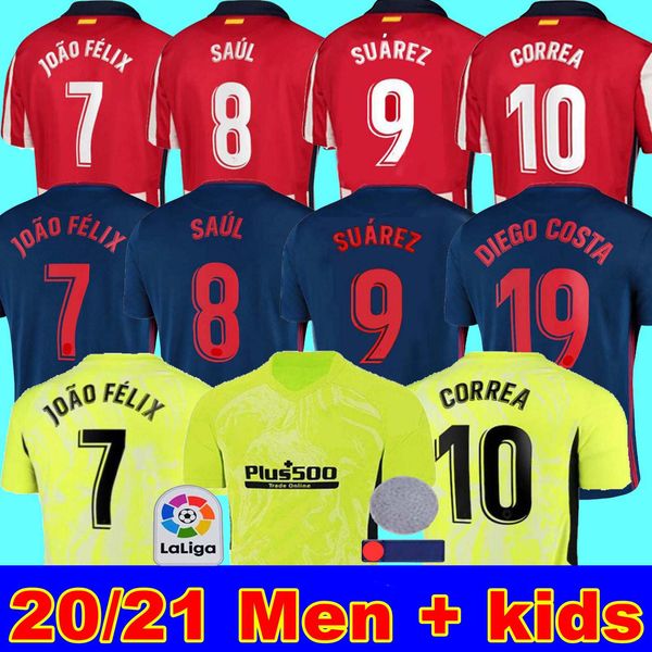 20 21 atletico suárez 9 soccer madrid jerseys joao felix 2020 2021 saul camisetas de fútbol mens jersey kids kit diego costa football shirt, Black;yellow
20 21 atletico suárez 9 soccer madrid jerseys joao felix 2020 2021 saul camisetas de fútbol mens jersey kids kit diego costa football shirt, Black;yellow