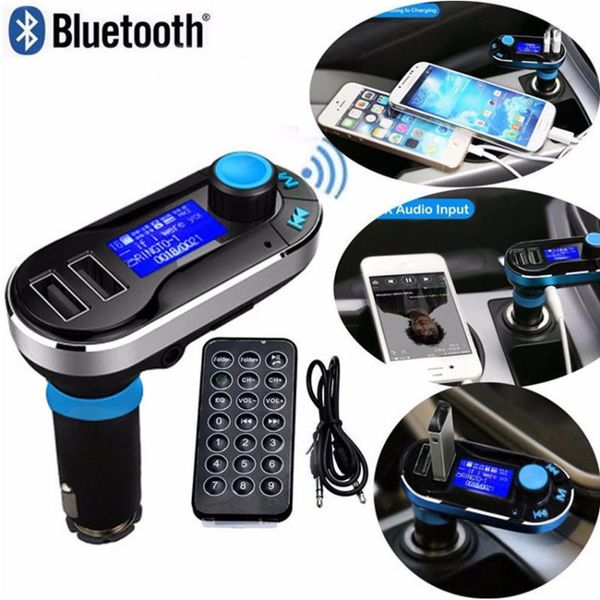 bluetooth fm transmitter aux output audio music car mp3 player handskit dusl usb charger support tf card usb flash diver
bluetooth fm transmitter aux output audio music car mp3 player handskit dusl usb charger support tf card usb flash diver