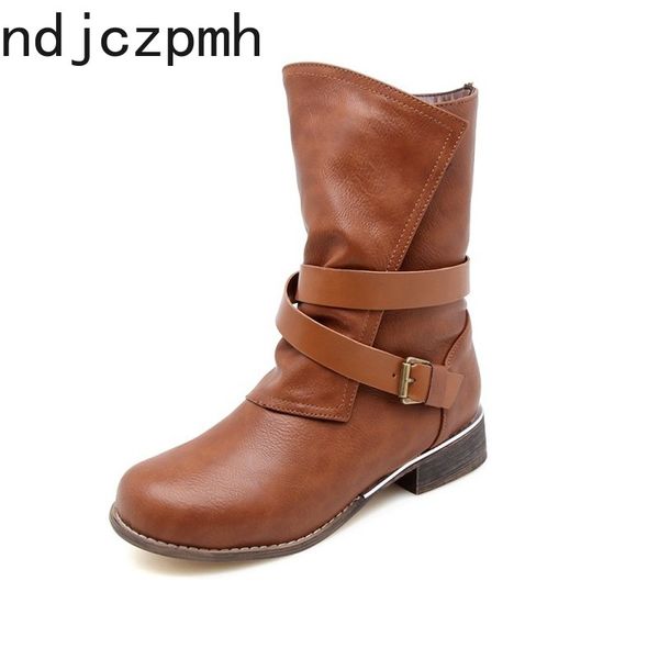 boots women's winter fashion round head zipper low-heeled middle tube shoes plus size 34-48 heel height 3cm black
boots women's winter fashion round head zipper low-heeled middle tube shoes plus size 34-48 heel height 3cm black