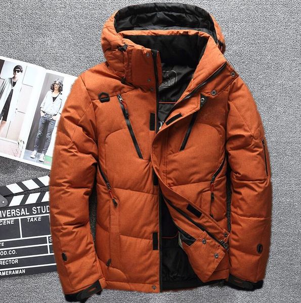 2020 90% white duck down jacket men coat snow parkas male warm brand clothing winter down jacket outerwear, Black
2020 90% white duck down jacket men coat snow parkas male warm brand clothing winter down jacket outerwear, Black