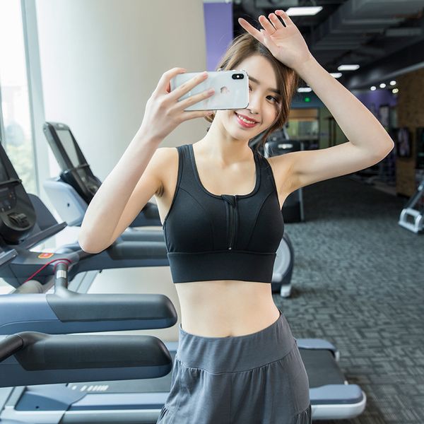 quality new style sports yoga underwear womens zipper vest large bust significantly smaller quick-dry fitness bra /30, White;black
quality new style sports yoga underwear womens zipper vest large bust significantly smaller quick-dry fitness bra /30, White;black