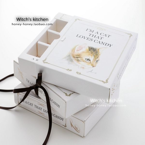 5pcs/lot hand-painted cat book chocolate box macarons pastry box cookie cake decorating supplies christmas wedding party favor
5pcs/lot hand-painted cat book chocolate box macarons pastry box cookie cake decorating supplies christmas wedding party favor