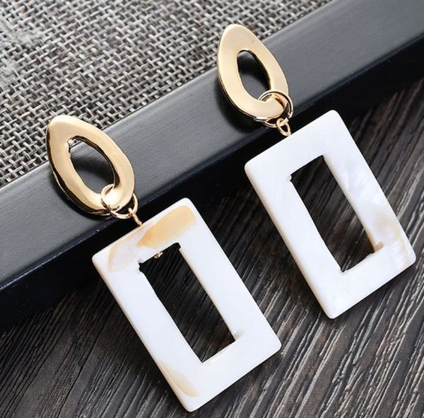 2020 korean acrylic earrings of the same design rectangular geometric sheet acetate earrings earrings female fashion european and american, Golden;silver
2020 korean acrylic earrings of the same design rectangular geometric sheet acetate earrings earrings female fashion european and american, Golden;silver
