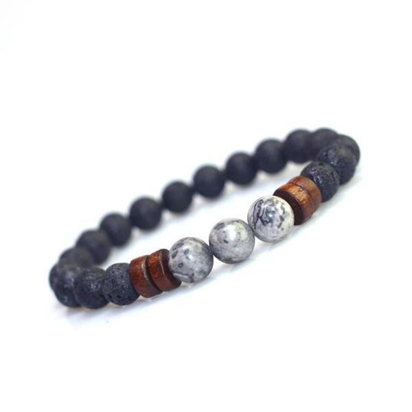 men bracelet natural map stone bead tibetan buddha bracelet chakra lava stone diffuser bracelets men jewelry gift 10pcs/lot, Black
men bracelet natural map stone bead tibetan buddha bracelet chakra lava stone diffuser bracelets men jewelry gift 10pcs/lot, Black