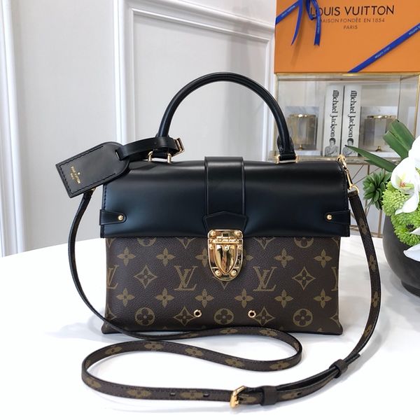 160-m43125 classic fashion shoulder bag double shoulder bag messenger bag handbag women's handbag leather production
160-m43125 classic fashion shoulder bag double shoulder bag messenger bag handbag women's handbag leather production