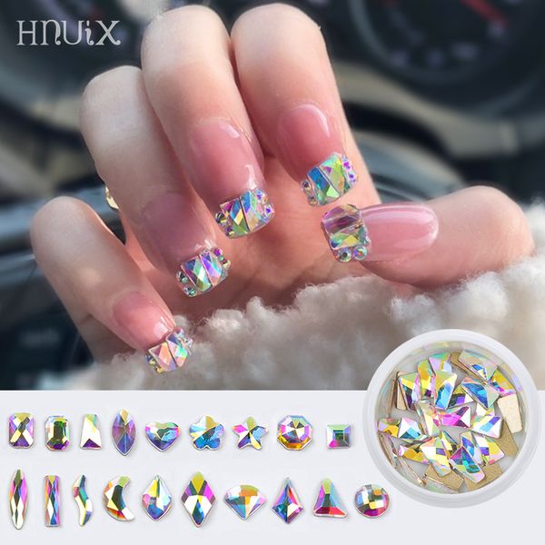 nail art decorations hnuix 30pcs crystal ab teardrop nails crystals stones drop shape flat back rhinestones for glass 3d design, Silver;gold
nail art decorations hnuix 30pcs crystal ab teardrop nails crystals stones drop shape flat back rhinestones for glass 3d design, Silver;gold