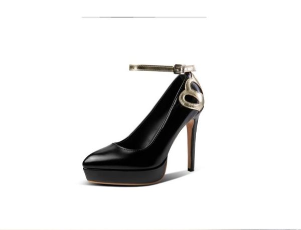 2020 spring and autumn with new style fashion high heel fine heel pointed end waterproof table women's shoes@jkl8, Black
2020 spring and autumn with new style fashion high heel fine heel pointed end waterproof table women's shoes@jkl8, Black