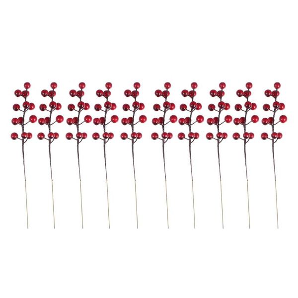 10 pcs christmas decoration plastic artificial fake diy berry picks for garland wreath
10 pcs christmas decoration plastic artificial fake diy berry picks for garland wreath