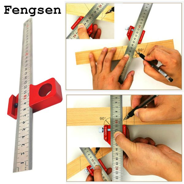 multi-angle scribe gauge universal locator steel ruler adjustable fixed block carpenter woodworking diy tool
multi-angle scribe gauge universal locator steel ruler adjustable fixed block carpenter woodworking diy tool