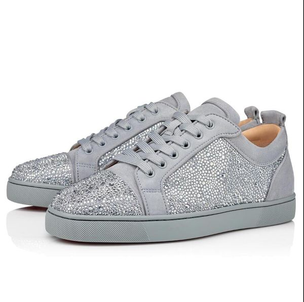 brands-new designer junior strass red bottom shoes,party wedding dress love casual walking rhinestone trainer shoes eu35-47, Black
brands-new designer junior strass red bottom shoes,party wedding dress love casual walking rhinestone trainer shoes eu35-47, Black