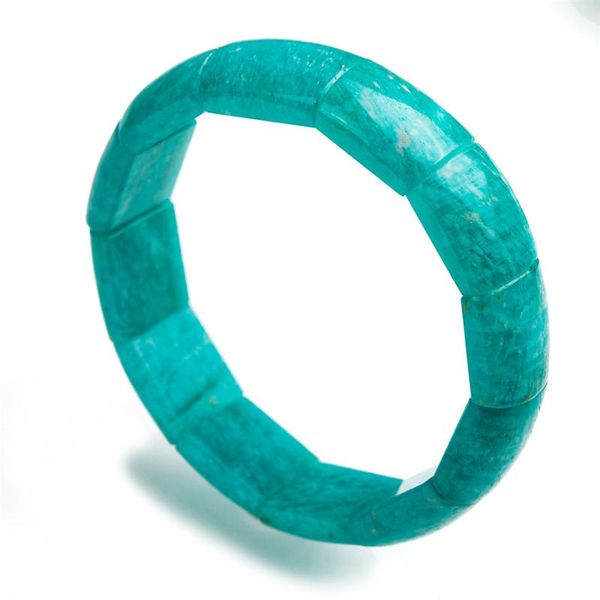 beaded, strands drop natural green amazonite bracelets women men stretch rectangle bead crystal bangle bracelet 16*8mm, Black
beaded, strands drop natural green amazonite bracelets women men stretch rectangle bead crystal bangle bracelet 16*8mm, Black