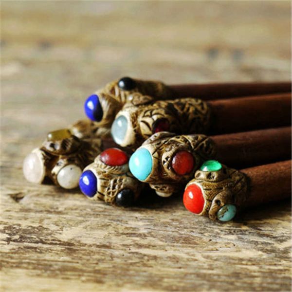 l031 nepal handmade wooden hair stick thai teak hairpin inlay colorful beads, Golden;silver
l031 nepal handmade wooden hair stick thai teak hairpin inlay colorful beads, Golden;silver