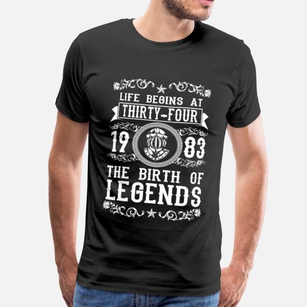 1983 34 years legends 2017 t shirt men design 100% cotton s-xxxl crazy casual summer vintage shirt
1983 34 years legends 2017 t shirt men design 100% cotton s-xxxl crazy casual summer vintage shirt