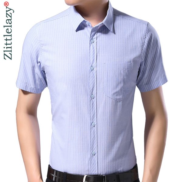 2020 brand casual pocket summer striped short sleeve slim fit men shirt streetwear social dress shirts mens fashions jersey 3531, White;black
2020 brand casual pocket summer striped short sleeve slim fit men shirt streetwear social dress shirts mens fashions jersey 3531, White;black