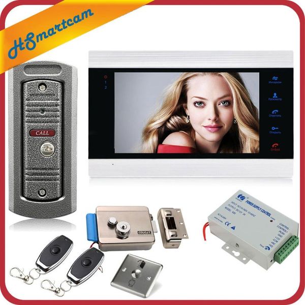 video door phones 7 inch doorbell monitor intercom with 1200tvl outdoor camera phone system remote control lock
video door phones 7 inch doorbell monitor intercom with 1200tvl outdoor camera phone system remote control lock