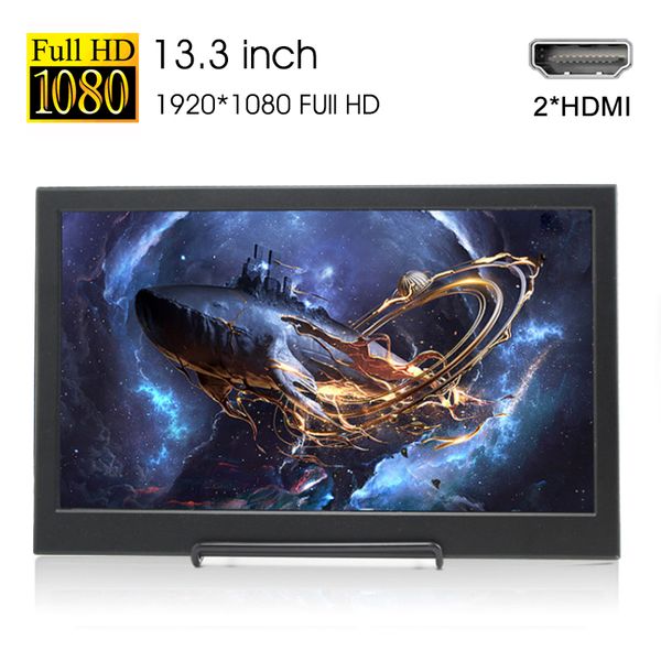 13.3 inch portable monitor 1080p full hd ips screen with hdmi and built-in stereo speakers for phone lapcamera display game
13.3 inch portable monitor 1080p full hd ips screen with hdmi and built-in stereo speakers for phone lapcamera display game