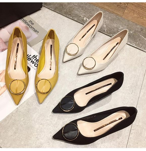 dress shoes womens 2021 yellow pointed toe high heels pumps elegant party casual fashion ladies kitten woman, Black
dress shoes womens 2021 yellow pointed toe high heels pumps elegant party casual fashion ladies kitten woman, Black