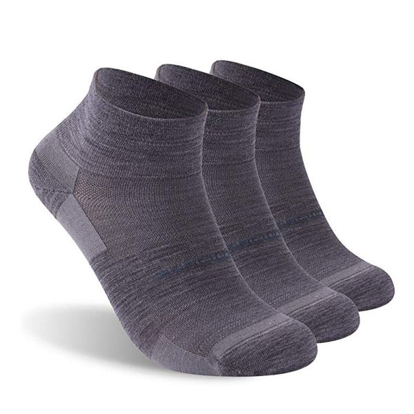 athletic running socks, zealwood merino wool anti-blister cushion hiking socks,1/3 pairs 200924, Black
athletic running socks, zealwood merino wool anti-blister cushion hiking socks,1/3 pairs 200924, Black