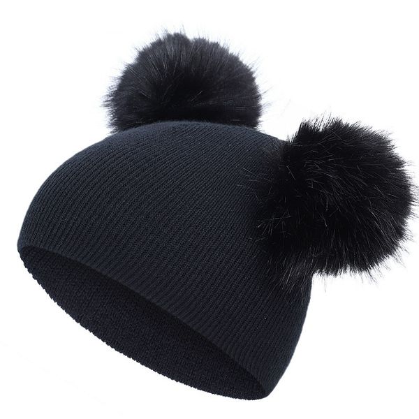 beanies 2021 autumn and winter double fur ball children's knitted hat solid color baby warm
beanies 2021 autumn and winter double fur ball children's knitted hat solid color baby warm