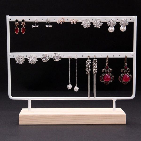 iron frame eearrings display solid wood jewelry hanger wooden base multi-purpose earring holder earring jewelry display hanger, Pink;blue
iron frame eearrings display solid wood jewelry hanger wooden base multi-purpose earring holder earring jewelry display hanger, Pink;blue