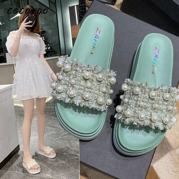 summer new open-toed nail beaded tassel muffin bottom slippers 2020 fashion street wear thick bottom wild slippers female, Black
summer new open-toed nail beaded tassel muffin bottom slippers 2020 fashion street wear thick bottom wild slippers female, Black