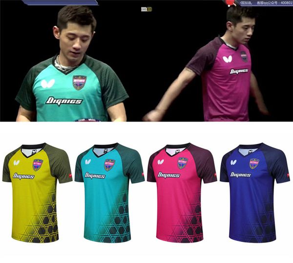 2020 table tennis t-shirt men's and women's ping-pong wear short sleeve sportswear summer quick drying table tennis t-shirts, White;black
2020 table tennis t-shirt men's and women's ping-pong wear short sleeve sportswear summer quick drying table tennis t-shirts, White;black