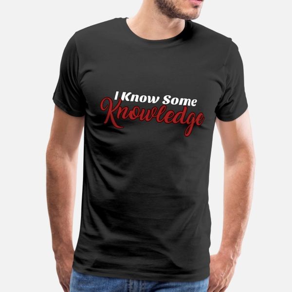 i know some knowledge t shirt men customized short sleeve crew neck vintage anti-wrinkle comfortable summer cool shirt
i know some knowledge t shirt men customized short sleeve crew neck vintage anti-wrinkle comfortable summer cool shirt