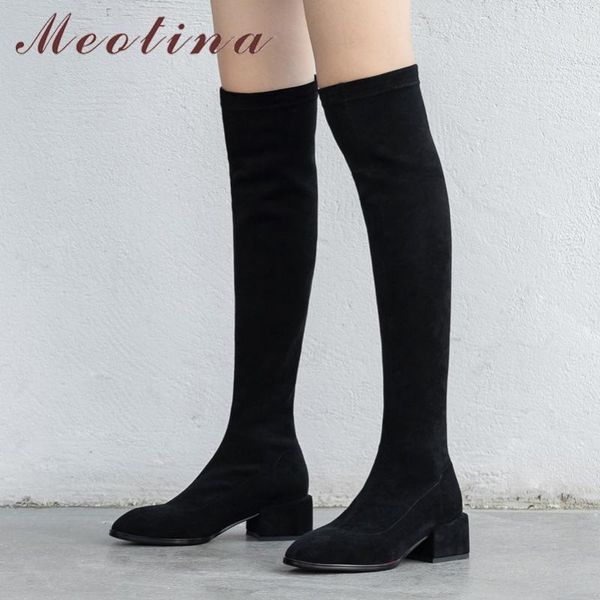 boots meotina autumn thigh high women slim stretch thick heel over the knee round toe shoes lady plus size 43, Black
boots meotina autumn thigh high women slim stretch thick heel over the knee round toe shoes lady plus size 43, Black