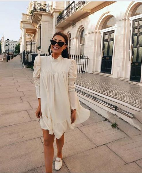 dresses fashion pleated puff sleeve dresses casual long sleeve pure color dresses womens clothing womens designer vintage, Black;gray
dresses fashion pleated puff sleeve dresses casual long sleeve pure color dresses womens clothing womens designer vintage, Black;gray