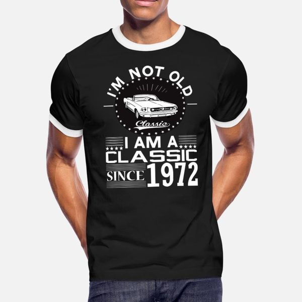 classic since 1972 t shirt men personalized cotton plus size 3xl costume interesting comfortable summer normal shirt
classic since 1972 t shirt men personalized cotton plus size 3xl costume interesting comfortable summer normal shirt