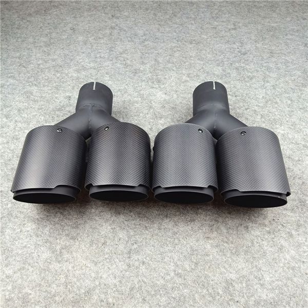 one pair akrapovic car exhausts pipe universal ak coated black carbon dual end muffler pipes213q
one pair akrapovic car exhausts pipe universal ak coated black carbon dual end muffler pipes213q