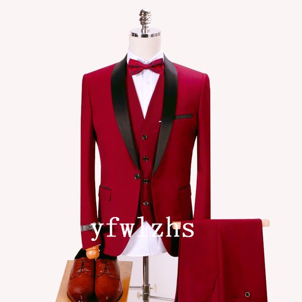 выполненный на заказ one button groomsmen шаль лацкане жениха смокинги мужские костюмы свадебные / выпускной вечер / ужин шафер blazer (курт, Black;gray
выполненный на заказ one button groomsmen шаль лацкане жениха смокинги мужские костюмы свадебные / выпускной вечер / ужин шафер blazer (курт, Black;gray
