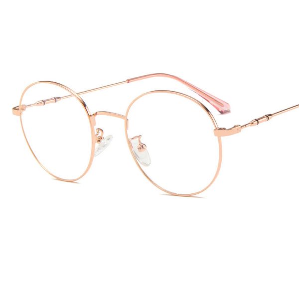 new literary round glasses glasses fashion comfortable metal flat mirror students trend personality glasses, Black
new literary round glasses glasses fashion comfortable metal flat mirror students trend personality glasses, Black
