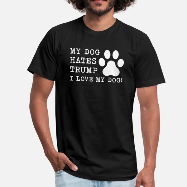 my dog hates trump i love my dog t shirt men create short sleeve size s-3xl original sunlight funny spring autumn slim shirt
my dog hates trump i love my dog t shirt men create short sleeve size s-3xl original sunlight funny spring autumn slim shirt
