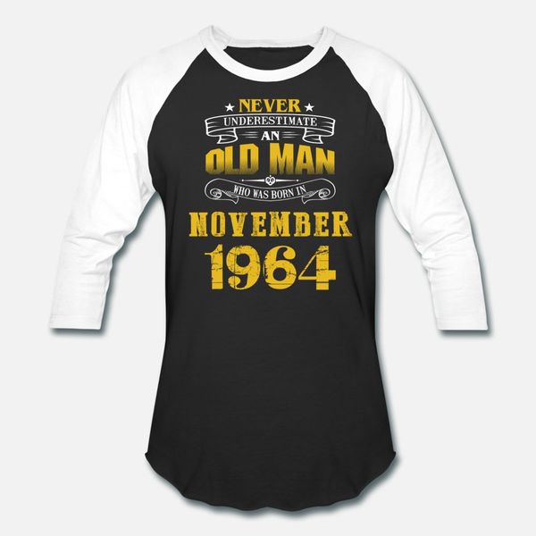 an old man who was born in november 1964 t shirt men customized short sleeve crew neck vintage anti-wrinkle comfortable summer cool shirt
an old man who was born in november 1964 t shirt men customized short sleeve crew neck vintage anti-wrinkle comfortable summer cool shirt