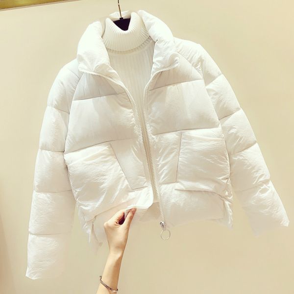 women's down & parkas 2021 women fashion parka short jacket cotton coat female winter woman, Black
women's down & parkas 2021 women fashion parka short jacket cotton coat female winter woman, Black