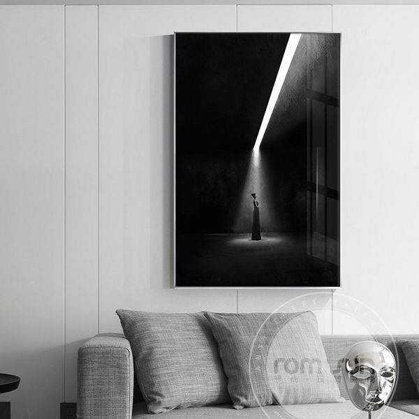 modern street buiding canvas painting fashion wall art picture white and black print poster for living room artistic lobby decor
modern street buiding canvas painting fashion wall art picture white and black print poster for living room artistic lobby decor