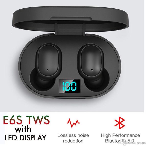 e6s tws bluetooth earphone with power led display charger box bt5.0 wireless headset hifi sound stereo earbuds auto pairing dual mic
e6s tws bluetooth earphone with power led display charger box bt5.0 wireless headset hifi sound stereo earbuds auto pairing dual mic