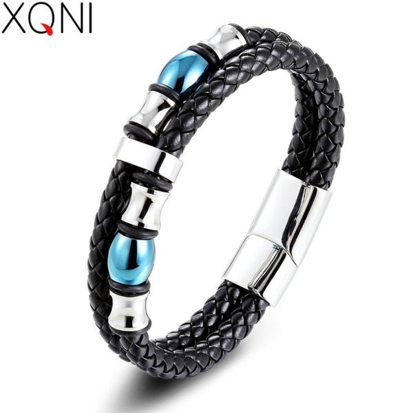 xqni special design double layer genuine leather bracelet for women men commemorative significance jewelry for birthday gift, Red;blue
xqni special design double layer genuine leather bracelet for women men commemorative significance jewelry for birthday gift, Red;blue