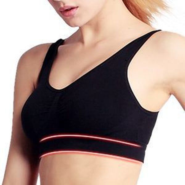 womens sport bra fitness yoga running vest underwear padded crop underwear 3 colors compression no wire-rim bras female y50, White;black
womens sport bra fitness yoga running vest underwear padded crop underwear 3 colors compression no wire-rim bras female y50, White;black