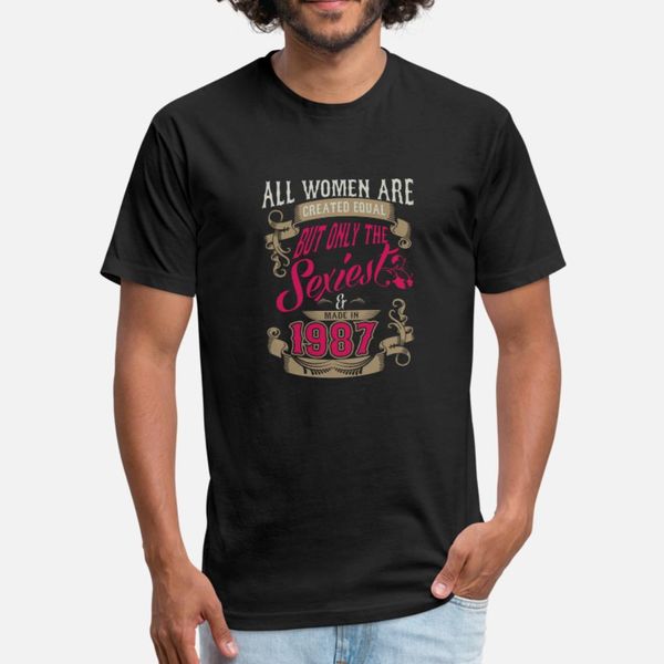 women created equal only sexiest are made in 1987 t shirt men print tee shirt plus size 3xl normal famous comical summer style cool shirt, White;black
women created equal only sexiest are made in 1987 t shirt men print tee shirt plus size 3xl normal famous comical summer style cool shirt, White;black