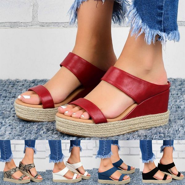 summer shoes platform flip flop fashion women strap fashion slippers wedges shoes casual woman peep toe espadrille femme, Black
summer shoes platform flip flop fashion women strap fashion slippers wedges shoes casual woman peep toe espadrille femme, Black