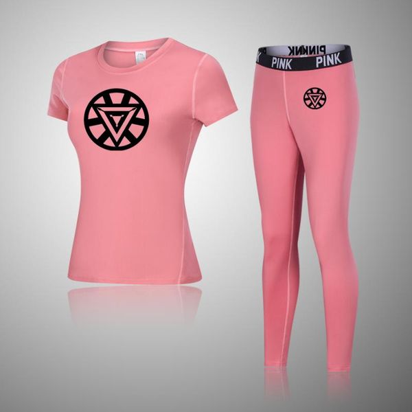 women yoga set fitness iron man pattern sport suits gym cloth yoga t-shirt running compression sets leggings workout pants, White;red
women yoga set fitness iron man pattern sport suits gym cloth yoga t-shirt running compression sets leggings workout pants, White;red