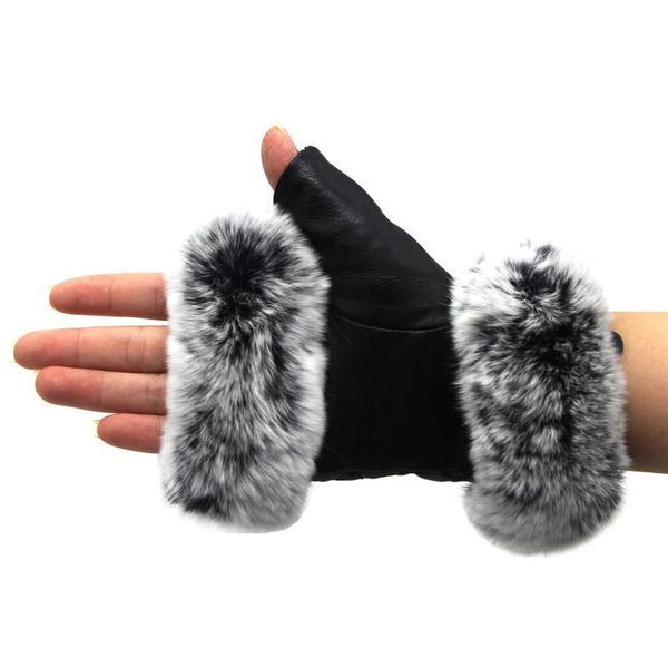 jkp new women' true rabbit fur sheepskin half finger gloves ladies winter fashion warm authentic sheepskin gloves st18-08, Blue;gray
jkp new women' true rabbit fur sheepskin half finger gloves ladies winter fashion warm authentic sheepskin gloves st18-08, Blue;gray